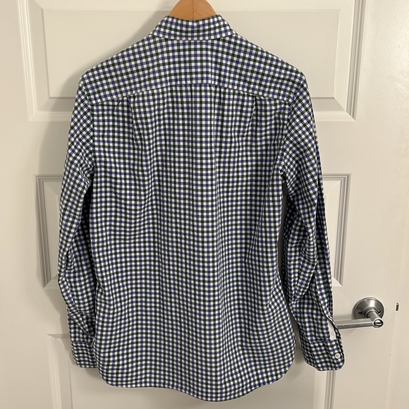 J. Crew Men’s Long Sleeve Button Down Gingham Shirt - Picture 2 of 3